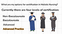 What are my options as holistic nurse image